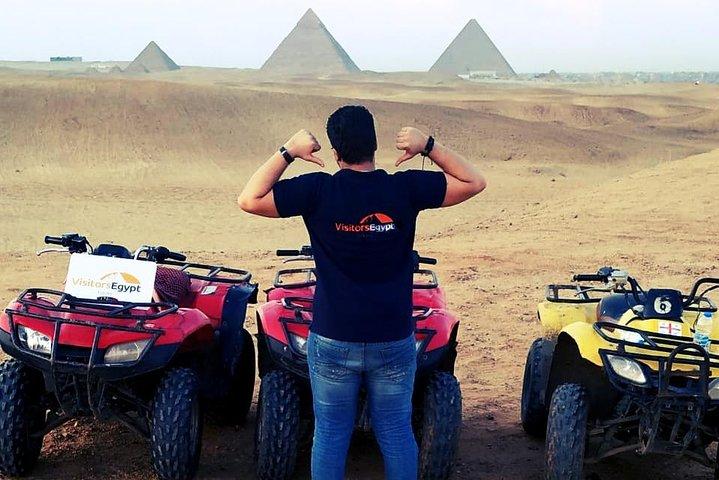 Day Tour at the Pyramids on a Quad Bike