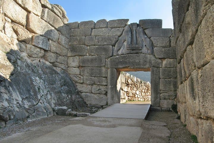Mycenae and Corinth Canal half day private tour from Athens