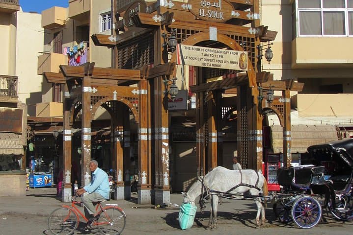 Luxor ancient sights, city Tour with traditional Horse Carriage