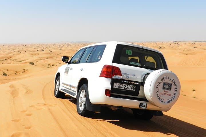 Dubai Desert BBQ Dinner, Camel Ride, Sandboarding and Live Shows
