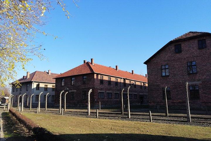 From Warsaw Auschwitz and Krakow one day tour by train with pick up and drop off