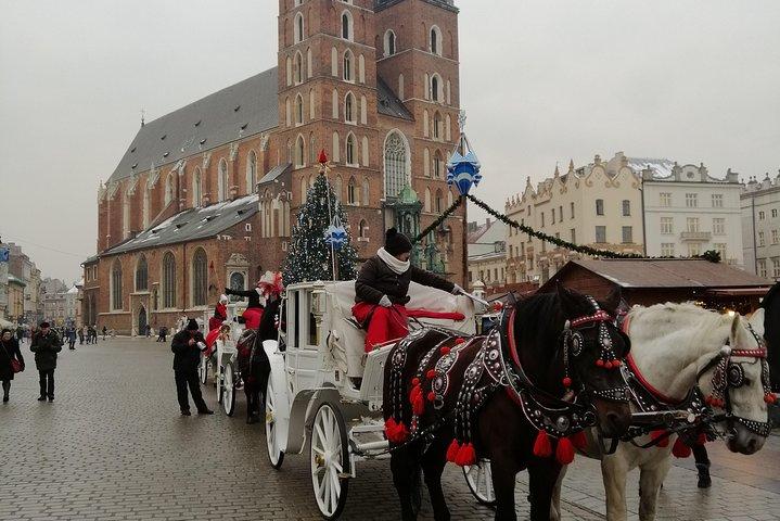 From Warsaw Auschwitz and Krakow one day tour by train with pick up and drop off