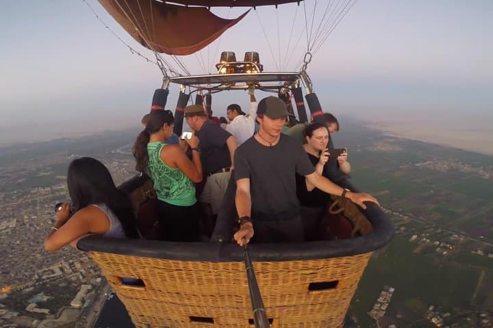 Hot Air Balloon Ride Over Luxor Monuments