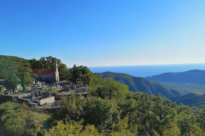 Unique local gastro experience in hills above Budva