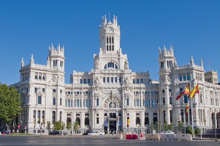 Arrival Transfer: Madrid Airport MAD to Madrid by Luxury Van