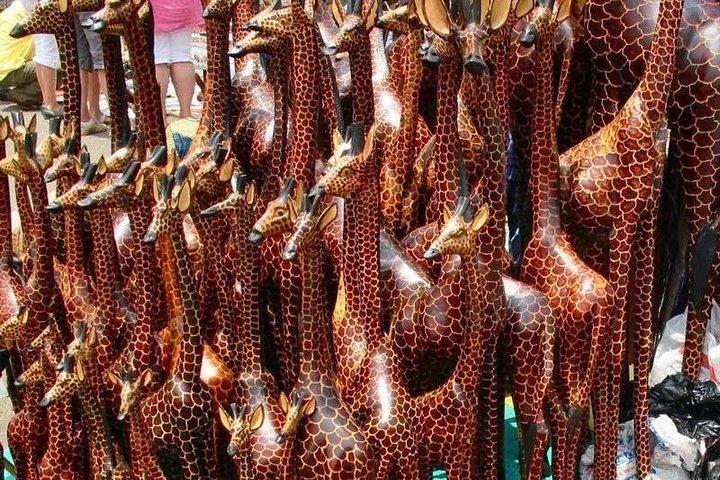 Nairobi Airport Layover Shopping Artifacts at Masai Market