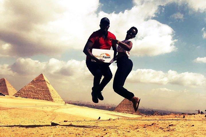 Private Day Tour at Giza Pyramids, Saqqara & Memphis