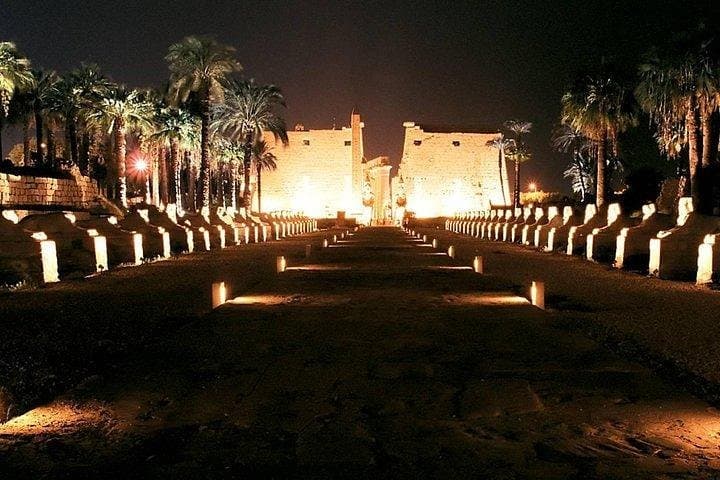Luxor Sound and Light Show at Karnak Temple in Luxor