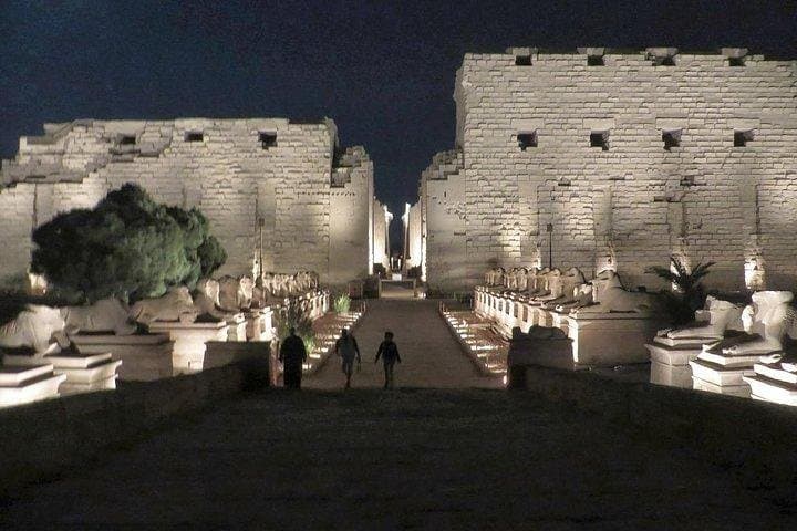 Luxor Sound and Light Show at Karnak Temple in Luxor