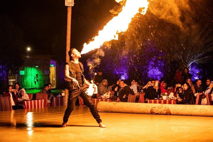 Standard Desert Safari 4X4 Pickup & Drop with Dinner & Live Shows