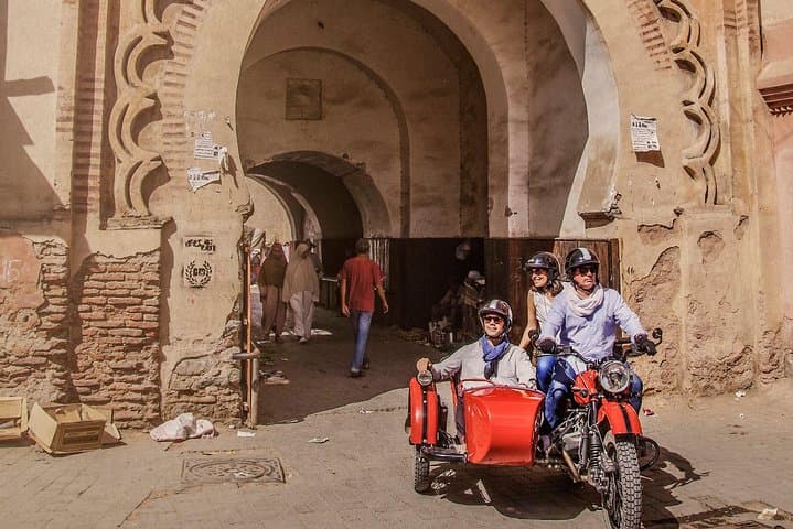Essential Ride by sidecar (Marrakech off the beaten path) 1h30