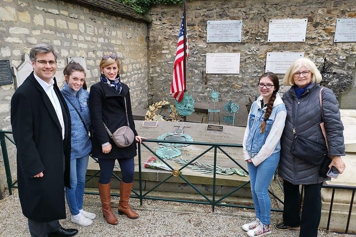 US and French revolution with General Lafayette