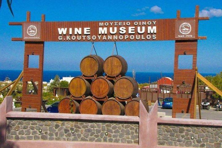 Wine Tour in Santorini with private guide, wine museum and tasting