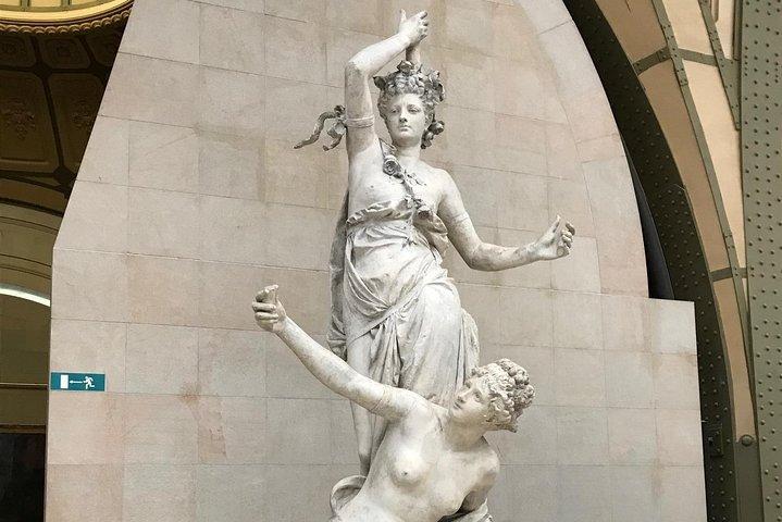 visiting the masterpieces of impressionists at Orsay museum