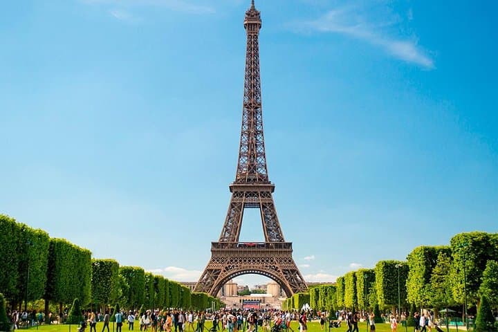 Self-Guided Audio Tour with Exterior of the Eiffel Tower