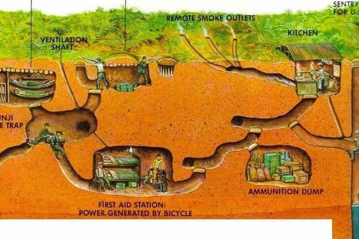 Cu Chi Tunnels half day luxury group tour depart from Sai Gon