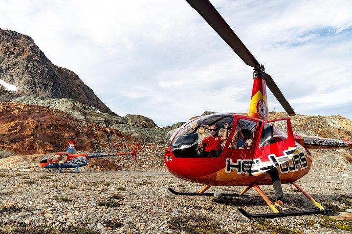 Helicopter Overflight - Landing in the Cordillera - A30