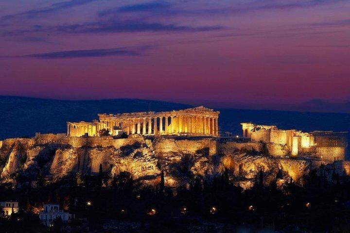 Pireaus port to Athens city center