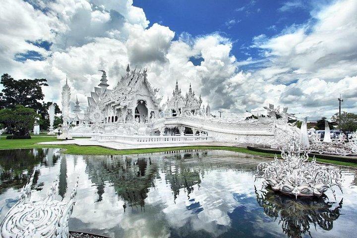 Chiang Rai 1 Day tour(White Temple-Blue Temple- Golden Triangle) From Chiang Mai