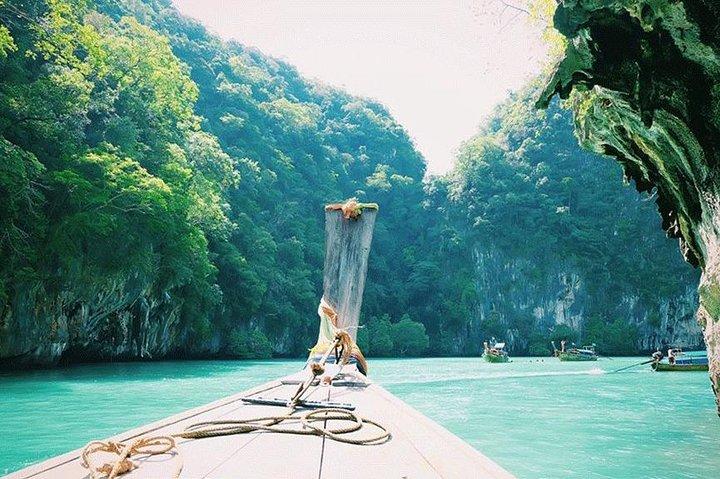 Snorkeling and Sunset Hong Islands Tour by Big Longtail Boat