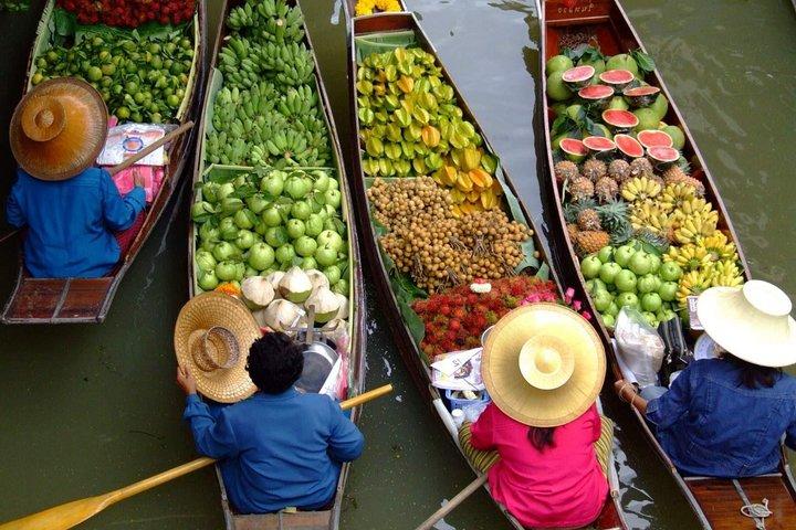 Bangkok Damnoen Saduak Floating Market & Ayutthaya by Road (Minimum 2 pax)