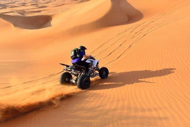 Morning Quad bike Open Desert