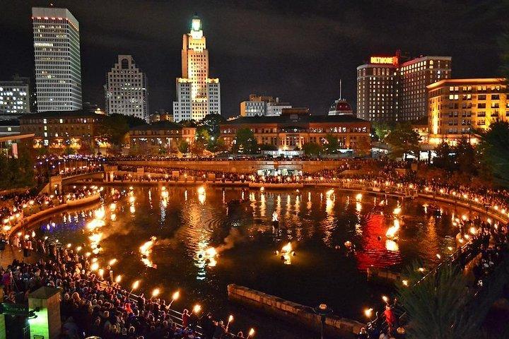 Providence WaterFire Boat Rides (Full Lightings)