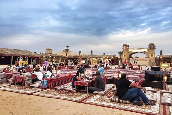 Evening Desert Safari with Quad Bike, Dune Bashing, Entertainments, BBQ Dinner