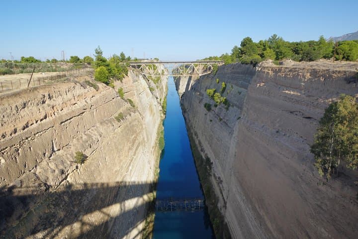 Ancient Corinth & Corinth Canal Half-Day Private Tour from Athens