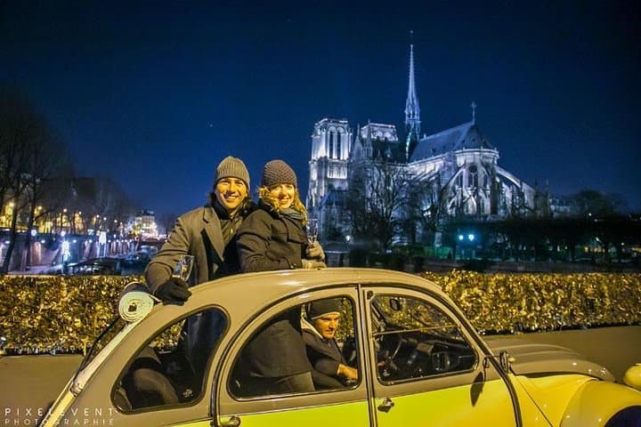 2CV tour by night