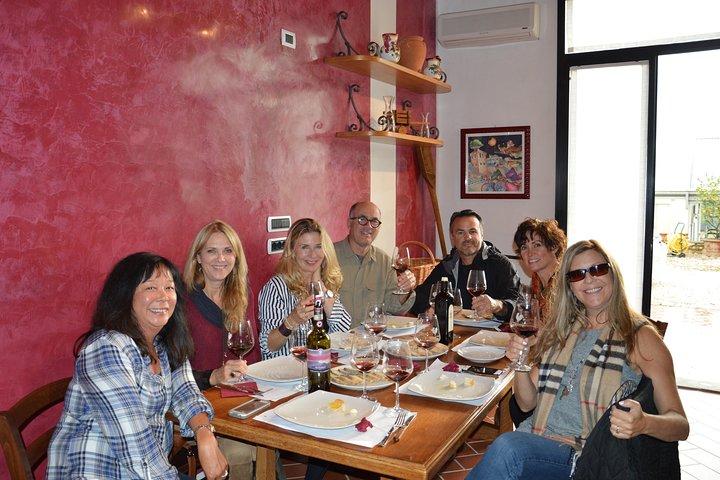 4 Wines Tasting with 2 Tuscan Cheeses & Tour at the winery