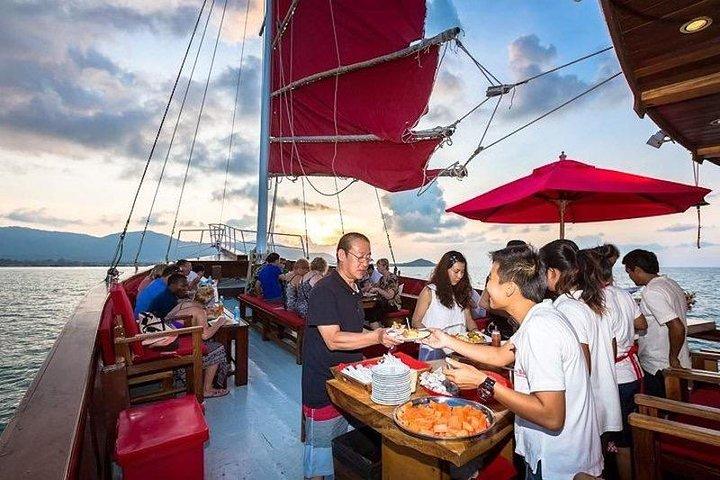 Red Baron Sunset Dinner Cruise from Koh Samui with Transfer