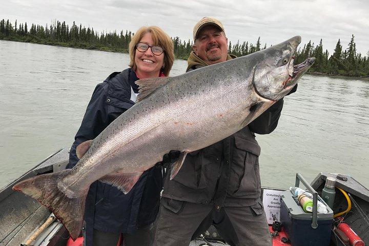 Full day Alaska Salmon Fishing on the Kenai Peninsula