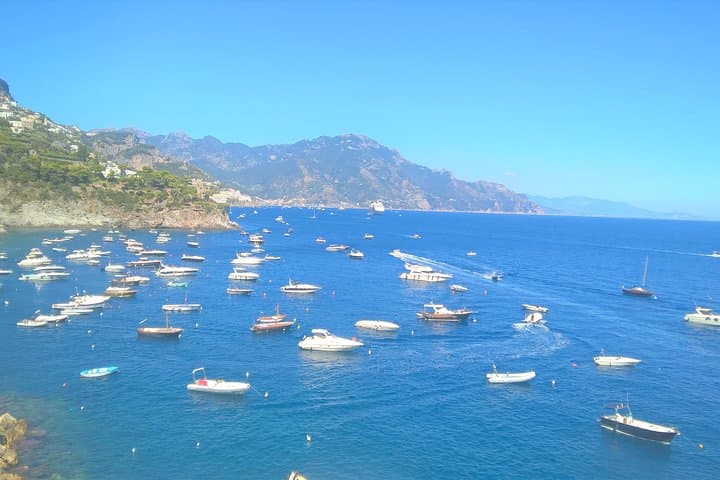 Best of Amalfi Coast & Herculaneum Ruins Skip the Line Tour with Luxury Minivan