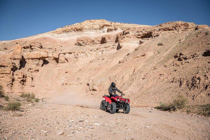 Agafay Desert Quad Bike Tour With snack in Marrakech