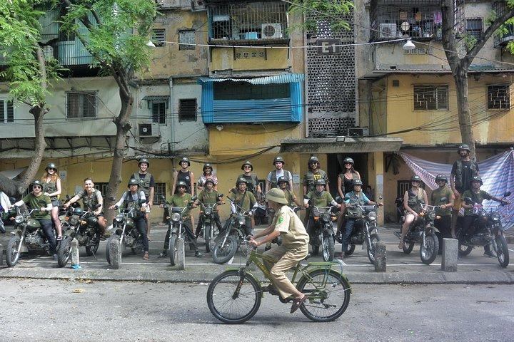 Hanoi Motorbike Tour: Food, Culture and Fun by Vintage Motorbike