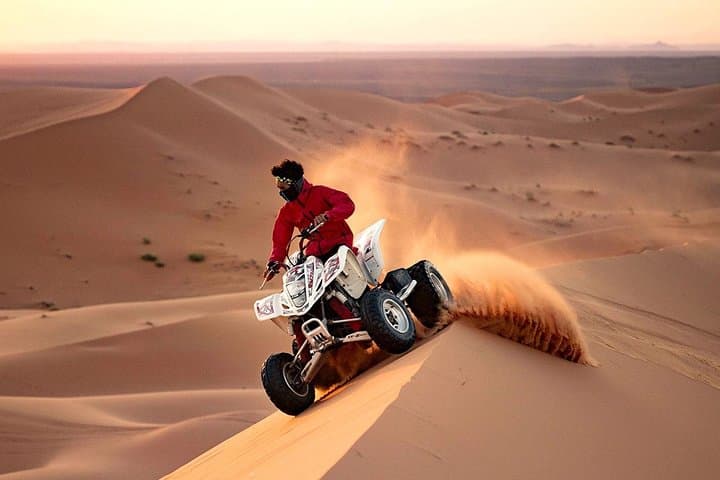 Morning Quad bike Open Desert