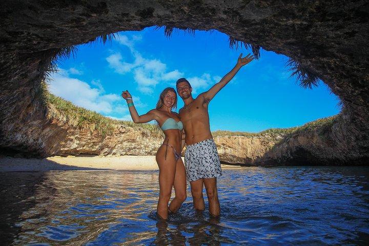 Marietas Islands, Hidden beach discovery from Puerto Vallarta