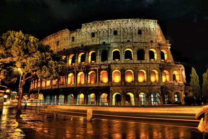Rome by Night Private Tour with Hotel Pick Up