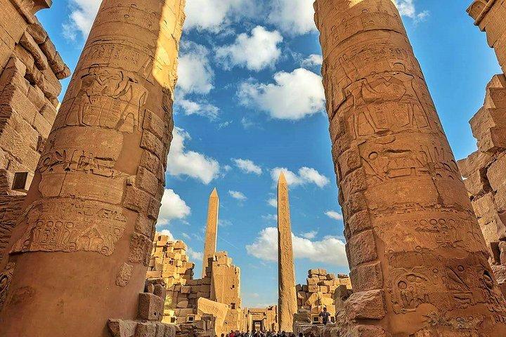 Half Day Luxor East Bank Tour – Temples of Karank & Luxor with a private guide.