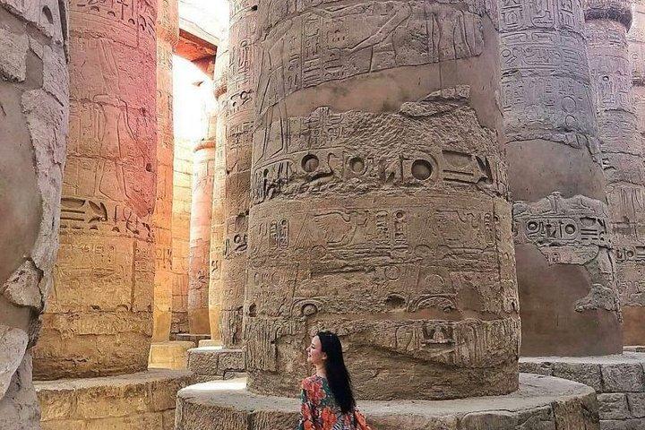 Half Day Luxor East Bank Tour – Temples of Karank & Luxor with a private guide.