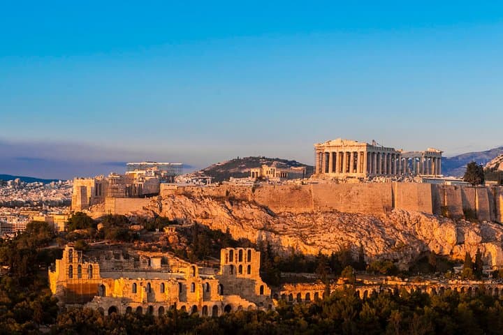 Athens Highlights & Temple of Poseidon -Cape Sounio Full Day Private Tour