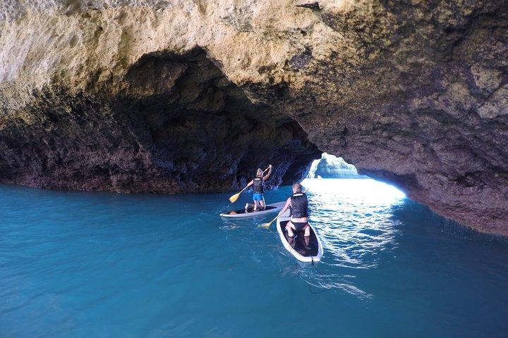 Albufeira Sea Caves & Hidden Beaches Guided SUP Tour