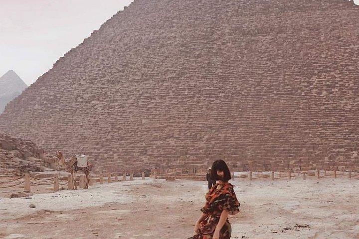 Pyramids, The Egyptian Museum, Khan Khalili Bazaar & Nile Dinner Cruise in Cairo