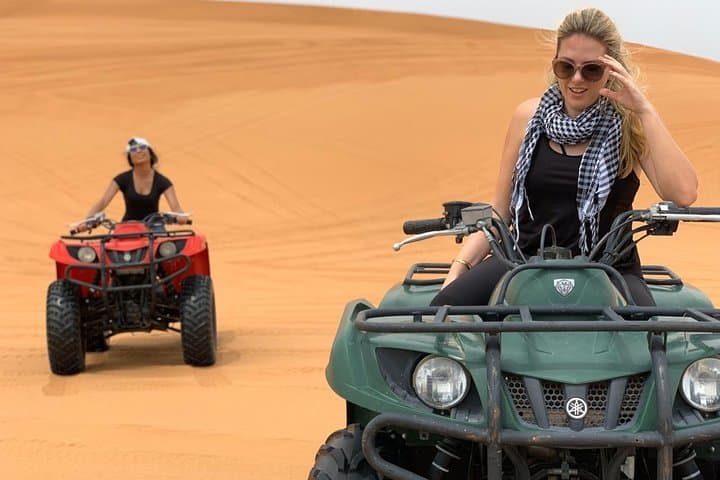 Morning Red Dunes Desert Safari With Quad Bike