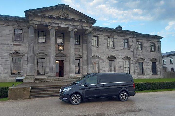 Shannon Airport to Ballyfin Demesne Premium Car Service.