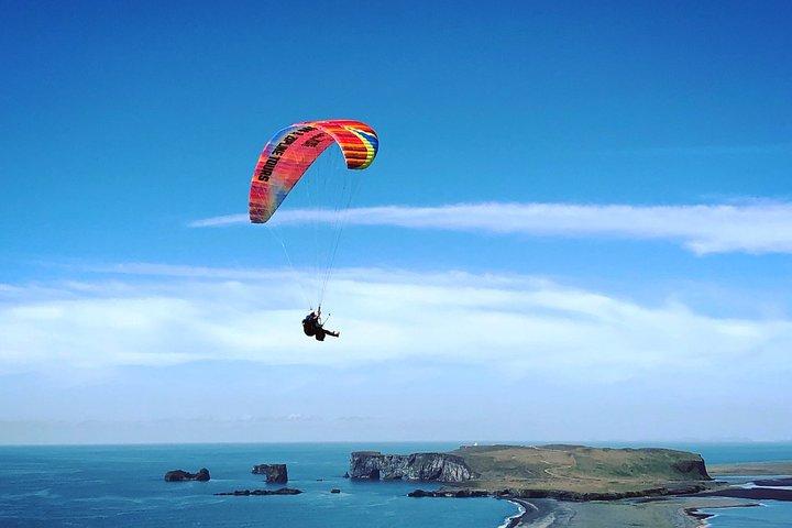 Tandem Paragliding Flights from Vik