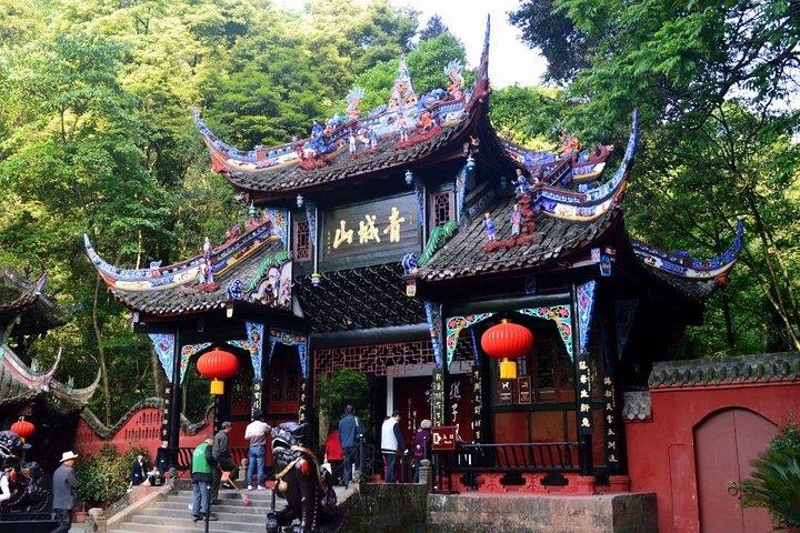 Mount Qingcheng and Dujiangyan Irrigation System Private Day Tour from Chengdu