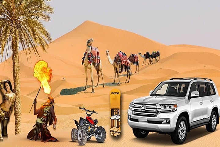 Dubai afternoon Desert Safari Private(Kids friendly )
