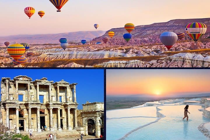 4 Days Turkey Tour Cappadocia, Ephesus, Pamukkale Tour